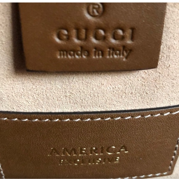 Gucci Brown and Cream Women's Bag - Picture 5 of 6